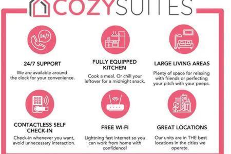 Cozysuites Studio Apartment In Urban Indy Ινδιανάπολη Εξωτερικό φωτογραφία